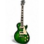 Used Gibson Les Paul Classic Trans Green Solid Body Electric Guitar Trans Green