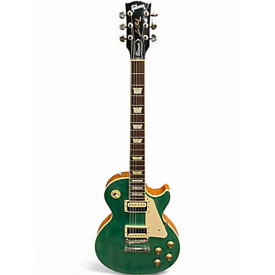 Used Gibson Les Paul Classic Trans Green Solid Body Electric Guitar