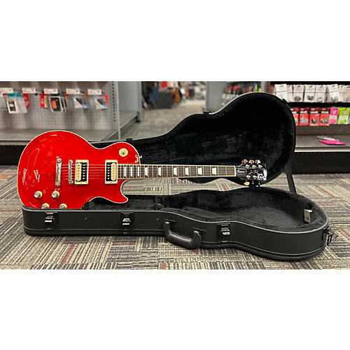 Gibson Used Gibson Les Paul Classic Trans Red Solid Body Electric Guitar Trans Red