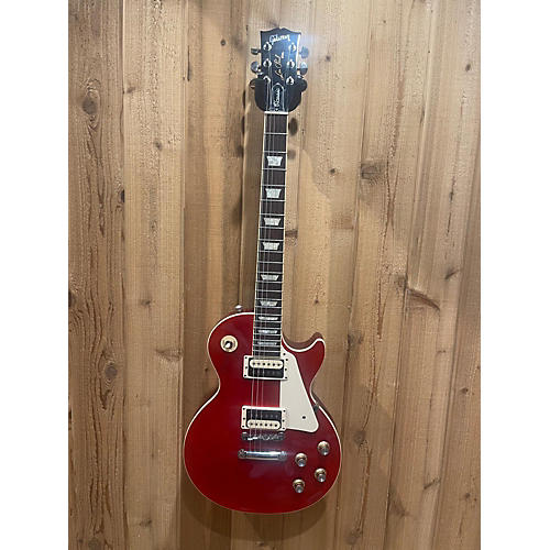 Gibson Used Gibson Les Paul Classic Trans Red Solid Body Electric Guitar Trans Red