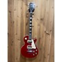 Used Gibson Used Gibson Les Paul Classic Trans Red Solid Body Electric Guitar Trans Red