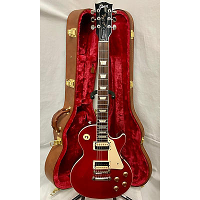 Gibson Used Gibson Les Paul Classic Transparent Cherry Solid Body Electric Guitar