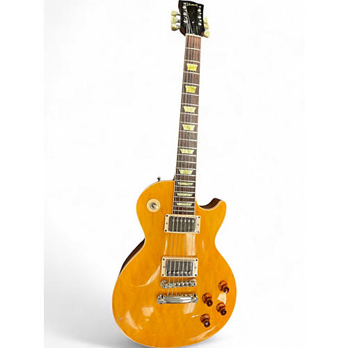 Used Gibson Les Paul Classic Yellow Solid Body Electric Guitar Yellow