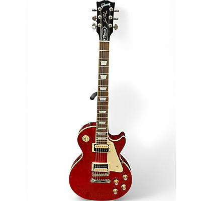 Used Gibson Les Paul Classic red Solid Body Electric Guitar
