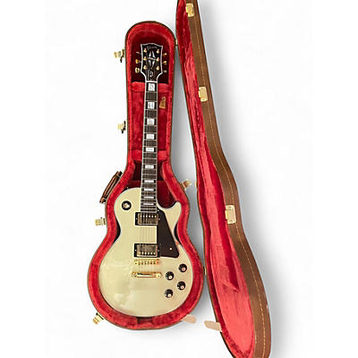 Used Gibson Les Paul Custom '70s Buttercream Solid Body Electric Guitar