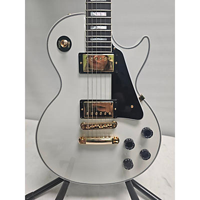 Gibson Used Gibson Les Paul Custom Alpine White Solid Body Electric Guitar