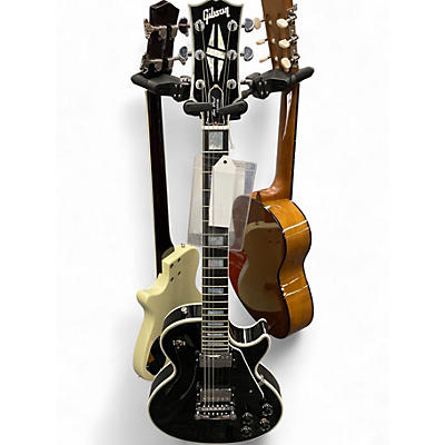 Used Gibson Les Paul Custom Black Solid Body Electric Guitar