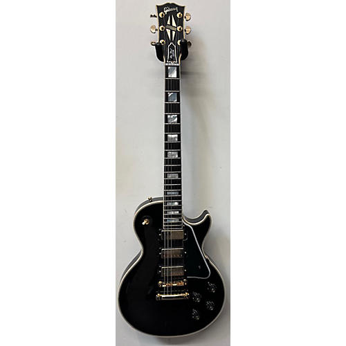 Gibson Used Gibson Les Paul Custom CME VOS Ebony Solid Body Electric Guitar Ebony