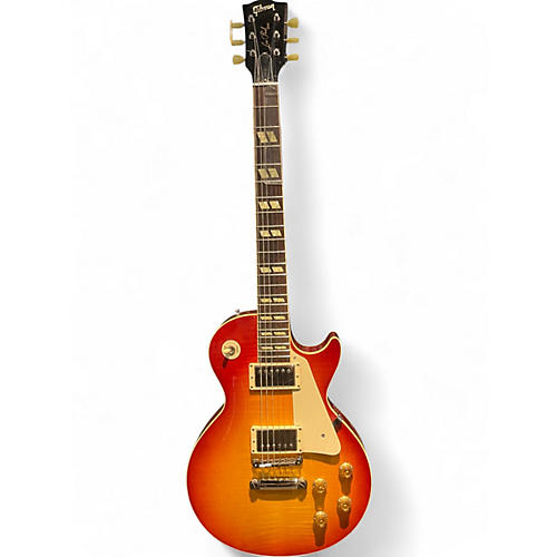 Used Gibson Les Paul Custom CS Long Scale Washed Cherry Sunburst Solid Body Electric Guitar Washed Cherry Sunburst