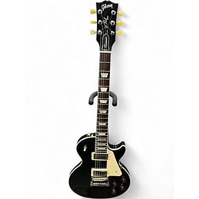 Used Gibson Les Paul Custom Classic Light Black Solid Body Electric Guitar