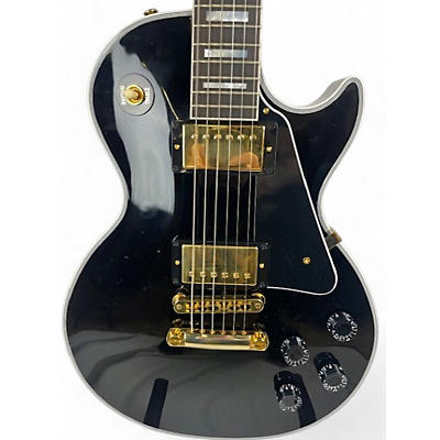 Gibson Used Gibson Les Paul Custom Ebony Solid Body Electric Guitar