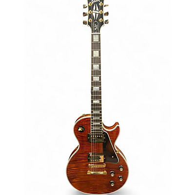 Used Gibson Les Paul Custom F Siberian Tiger Solid Body Electric Guitar