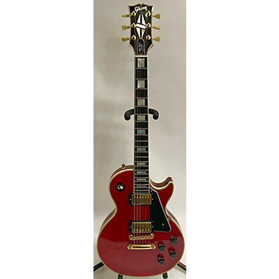 Gibson Used Gibson Les Paul Custom Limited Colours Ferrari Red Solid Body Electric Guitar