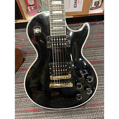 Gibson Used Gibson Les Paul Custom Mod Shop Ebony Solid Body Electric Guitar