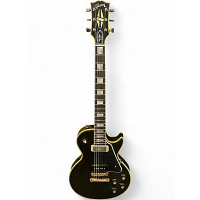 Used Gibson Les Paul Custom Robby Kreiger Signed Aged 1954 Reissue Black Solid Body Electric Guitar