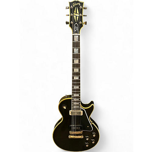 Used Gibson Les Paul Custom Robby Kreiger Signed Aged 1954 Reissue Black Solid Body Electric Guitar Black