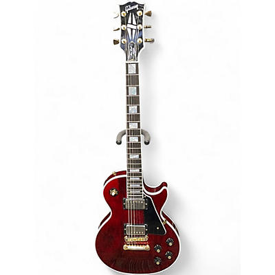 Used Gibson Les Paul Custom Wine Red Solid Body Electric Guitar