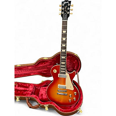 Used Gibson Les Paul Deluxe 2 Color Sunburst Solid Body Electric Guitar