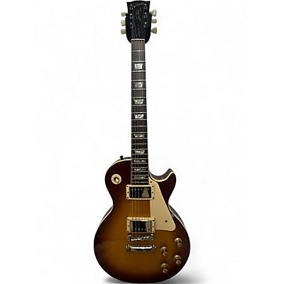Used Gibson Les Paul Deluxe 2 Tone Sunburst Solid Body Electric Guitar