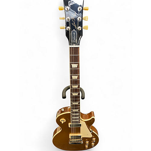 Used Gibson Les Paul Deluxe 70s Gold Top Solid Body Electric Guitar Gold Top