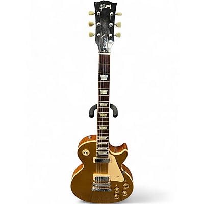 Used Gibson Les Paul Deluxe 70's  Gold Top Solid Body Electric Guitar