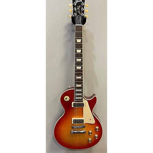 Gibson Used Gibson Les Paul Deluxe Cherry Sunburst Solid Body Electric Guitar Cherry Sunburst