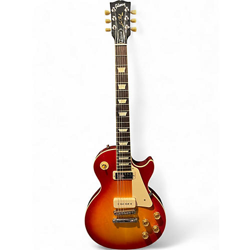 Used Gibson Les Paul Deluxe Mod Shop Cherry Sunburst Solid Body Electric Guitar Cherry Sunburst