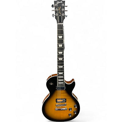 Used Gibson Les Paul Deluxe Tobacco Sunburst Solid Body Electric Guitar