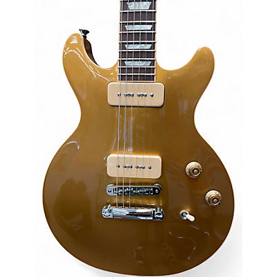 Used Gibson Les Paul Double Cutaway P-90 Gold Top Solid Body Electric Guitar