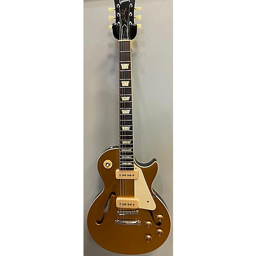 Gibson Used Gibson Les Paul Gold Top Hollow Body Gold Top Hollow Body Electric Guitar Gold Top