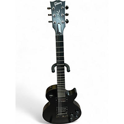 Used Gibson Les Paul Gothic Morte Black Solid Body Electric Guitar