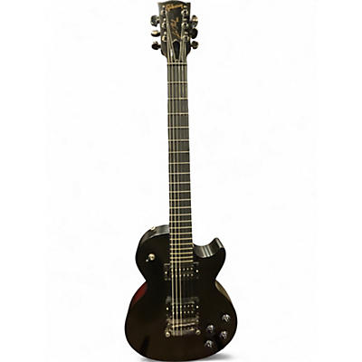 Used Gibson Les Paul Gothic Morte Flat Black Solid Body Electric Guitar