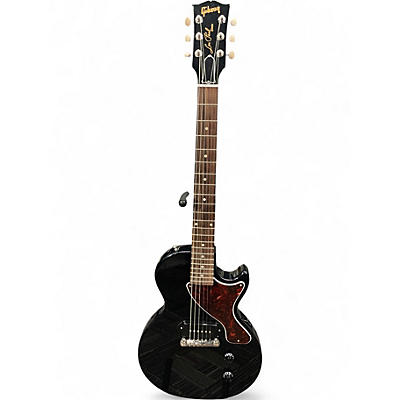 Used Gibson Les Paul Jr Black Solid Body Electric Guitar