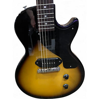 Used Gibson Les Paul Junior 2 Tone Sunburst Solid Body Electric Guitar