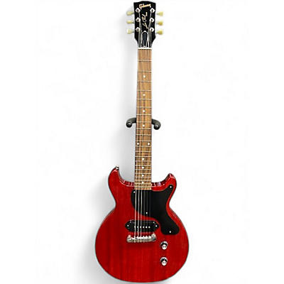 Used Gibson Les Paul Junior Cherry Solid Body Electric Guitar
