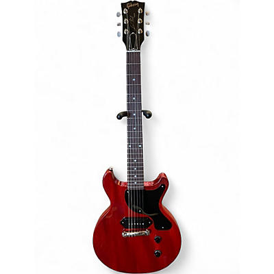Used Gibson Les Paul Junior Double Cutaway Cherry Solid Body Electric Guitar