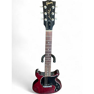 Used Gibson Les Paul Junior Double Cutaway Wine Red Solid Body Electric Guitar