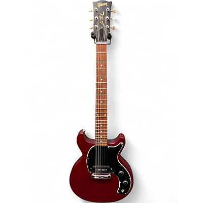 Used Gibson Les Paul Junior Double Cutaway Worn Cherry Solid Body Electric Guitar