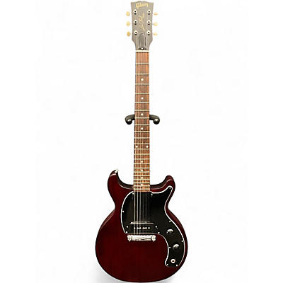 Used Gibson Les Paul Junior Satin Red Solid Body Electric Guitar