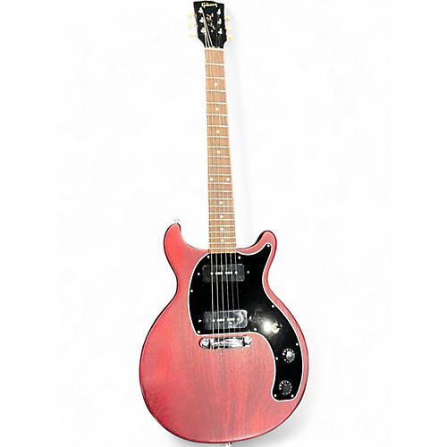 Used Gibson Les Paul Junior TRIBUTE DC Wine Red Solid Body Electric Guitar Wine Red