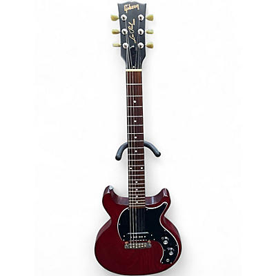 Used Gibson Les Paul Junior Trans Red Solid Body Electric Guitar