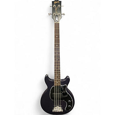 Used Gibson Les Paul Junior Tribute DC Bass WORN BLUE Electric Bass Guitar