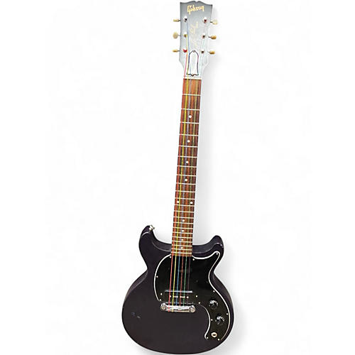 Used Gibson Les Paul Junior Tribute DC Blue Solid Body Electric Guitar Blue