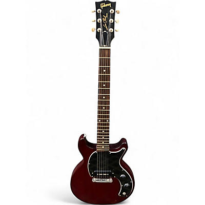 Used Gibson Les Paul Junior Tribute DC Cherry Red Solid Body Electric Guitar