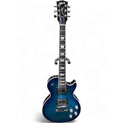 Used Gibson Les Paul Modern Figured Cobalt Burst Solid Body Electric Guitar