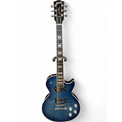 Used Gibson Les Paul Modern Figured Cobalt Burst Solid Body Electric Guitar