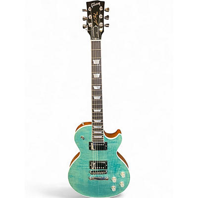 Used Gibson Les Paul Modern Figured Top Seafoam Green Solid Body Electric Guitar