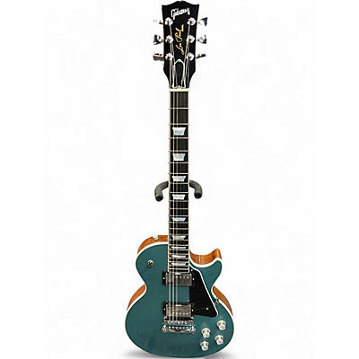 Used Gibson Les Paul Modern Pelham Blue Solid Body Electric Guitar