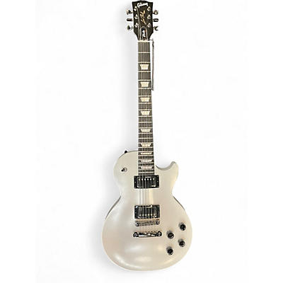 Used Gibson Les Paul Modern Studio Worn White Solid Body Electric Guitar