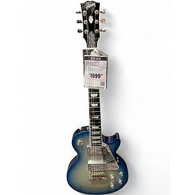 Used Gibson Les Paul Robot Blue Burst Solid Body Electric Guitar